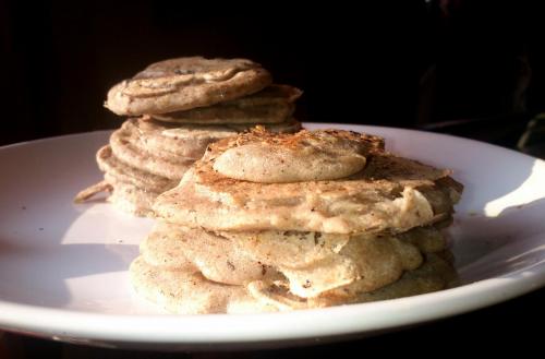 Pancakes de sarrasin sans gluten ni lait