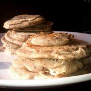 Pancakes de sarrasin sans gluten ni lait