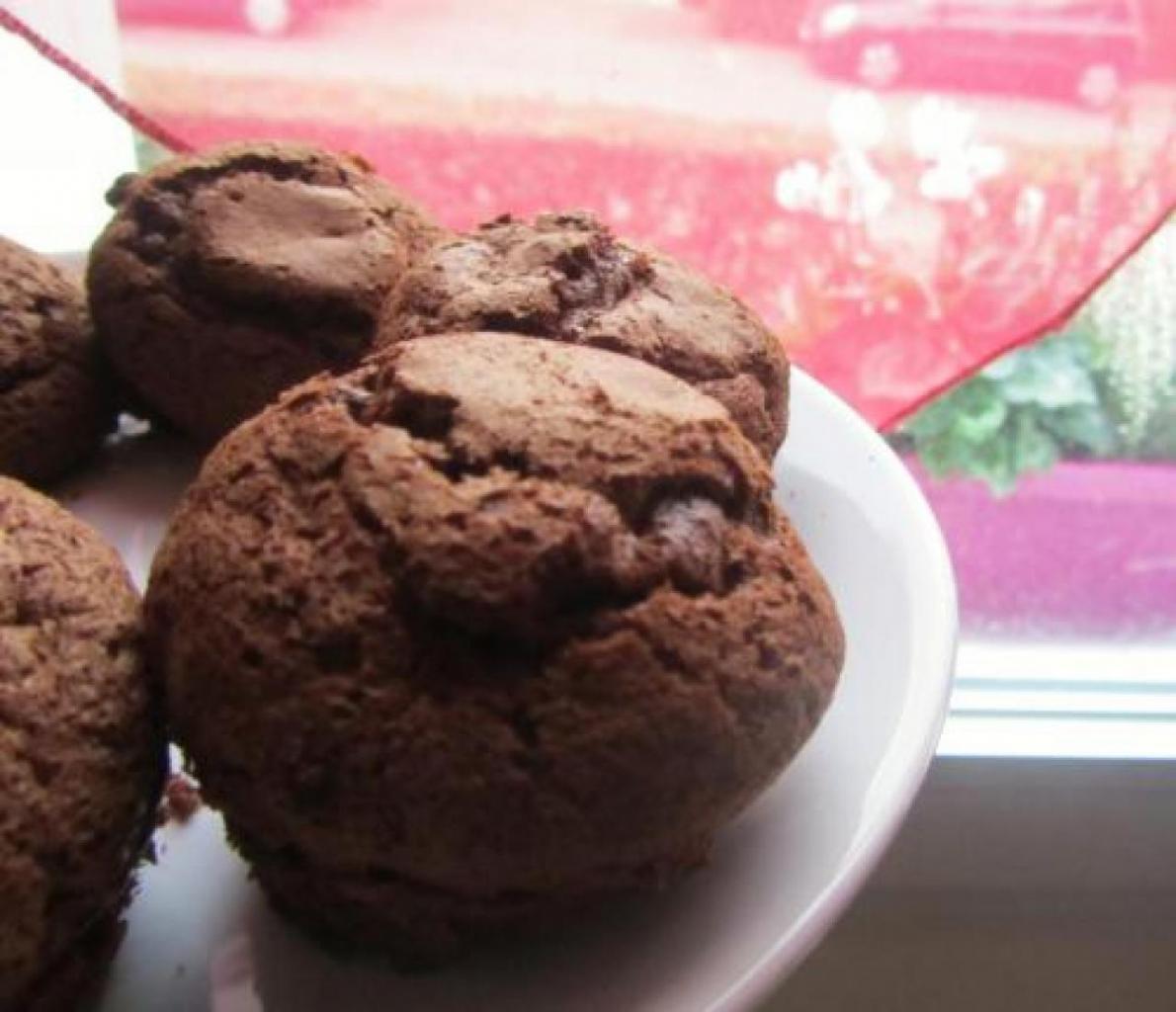 Muffins sans matières grasses ajoutés