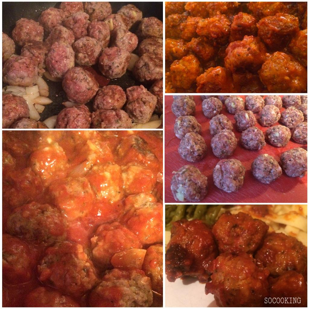 Boulettes à la sauce tomate