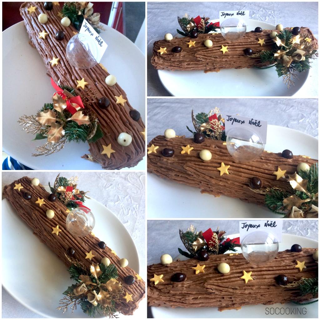 Bûche crème de marron