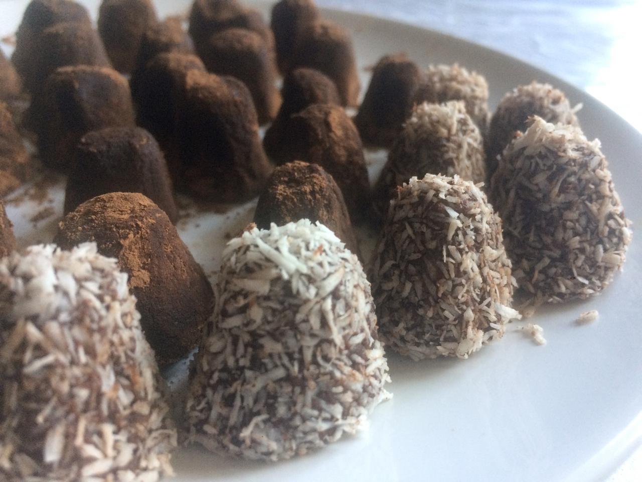 Truffes au chocolat