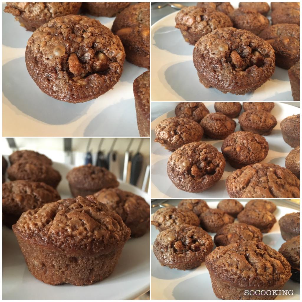 Muffin moelleux façon brownie
