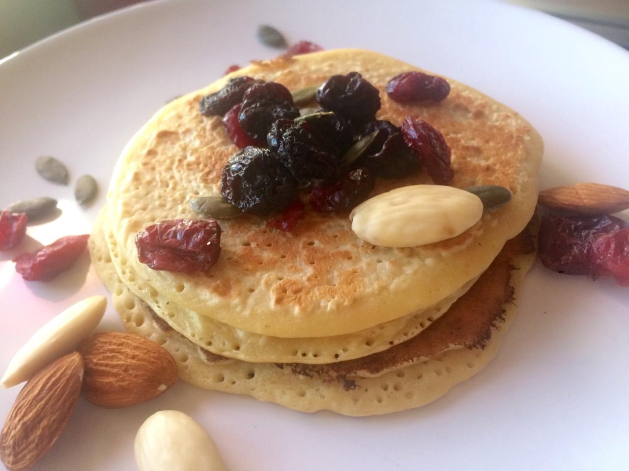 Pancakes de pois chiche sans gluten et sain