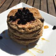 Pancakes vegan healthy sans matières grasses ni lait