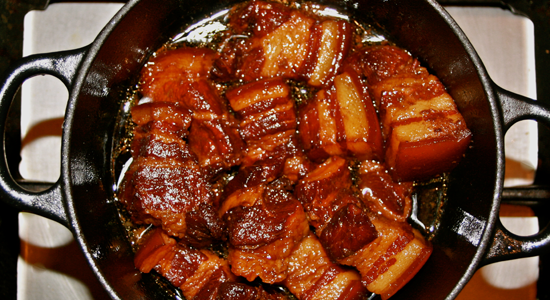 thit kho : porc au caramel