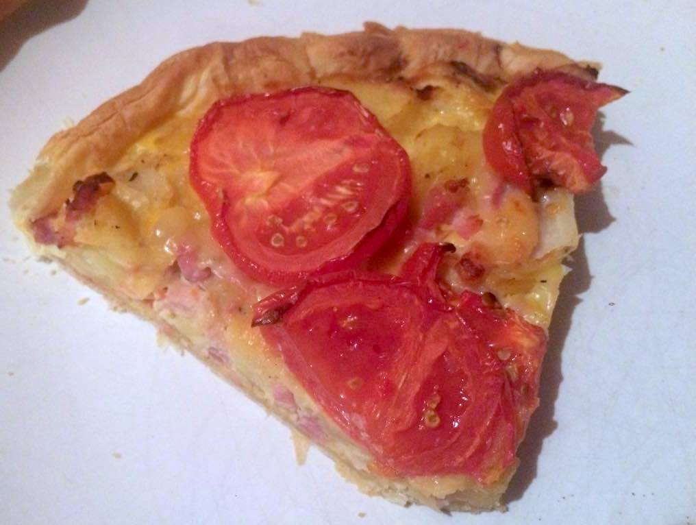 Quiche façon savoyarde aux pommes de terre