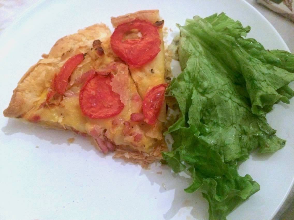 Quiche façon savoyarde aux pommes de terre