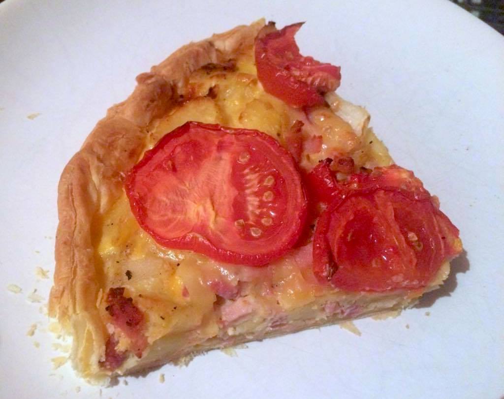 Quiche façon savoyarde aux pommes de terre