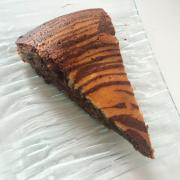 Gateau zébré au chocolat