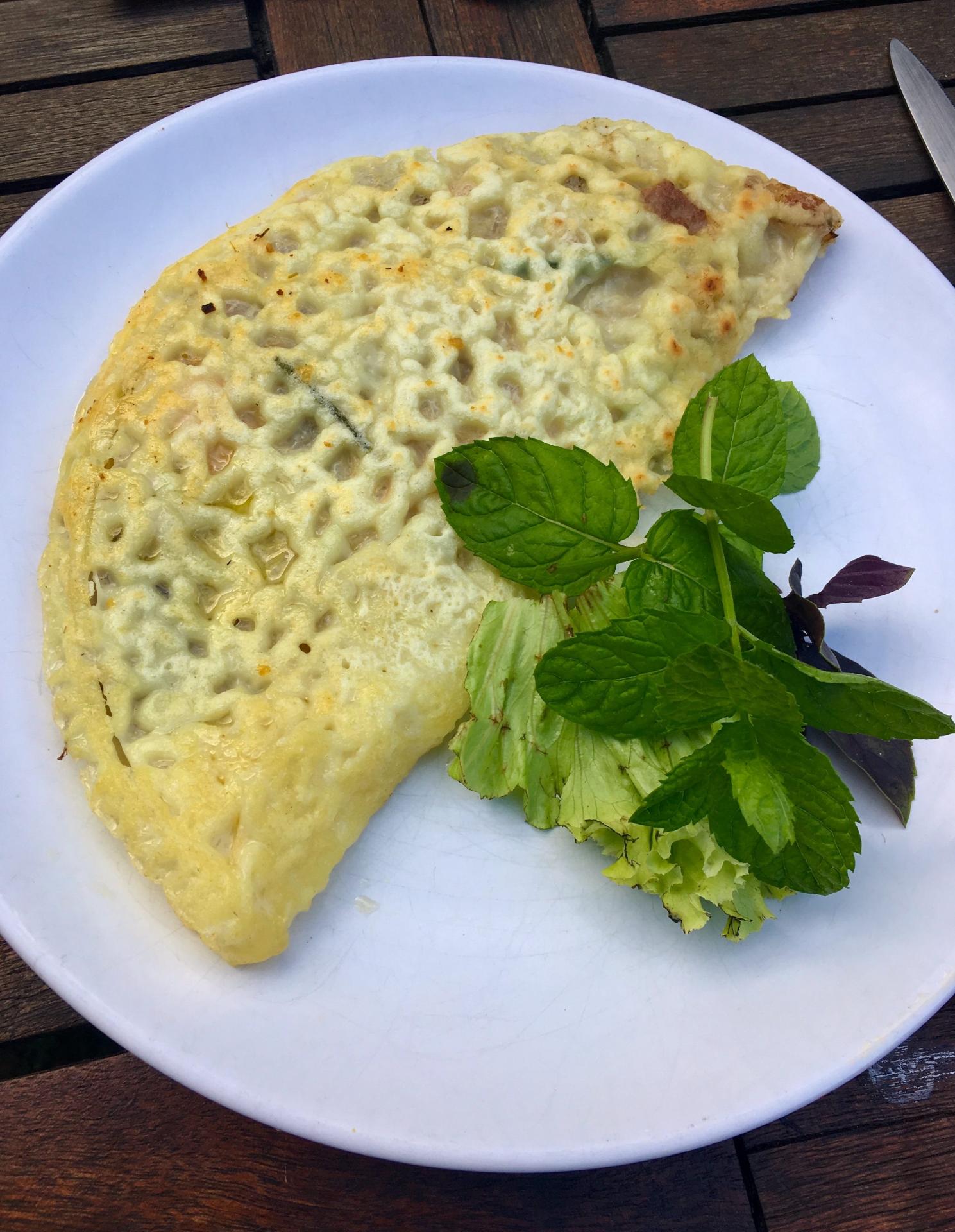 Crêpes vietnamiennes crevettes et porc (Banh xeo)