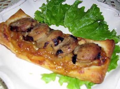 Boudin blanc facon tatin