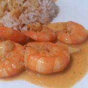 Crevettes coco 1 min