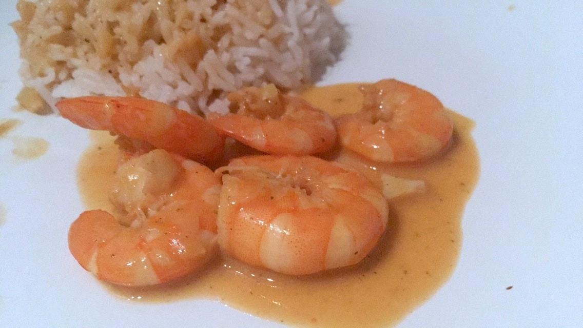 Crevettes coco 1 min