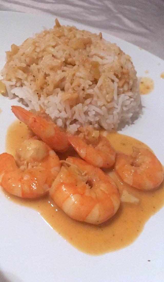 Crevettes coco 2 min