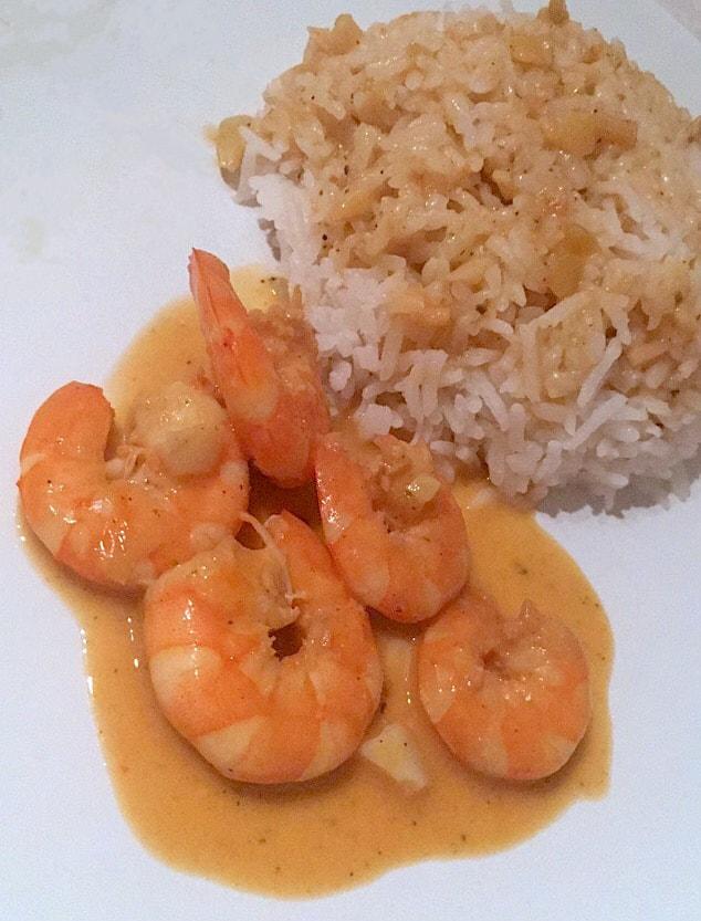 Crevettes coco