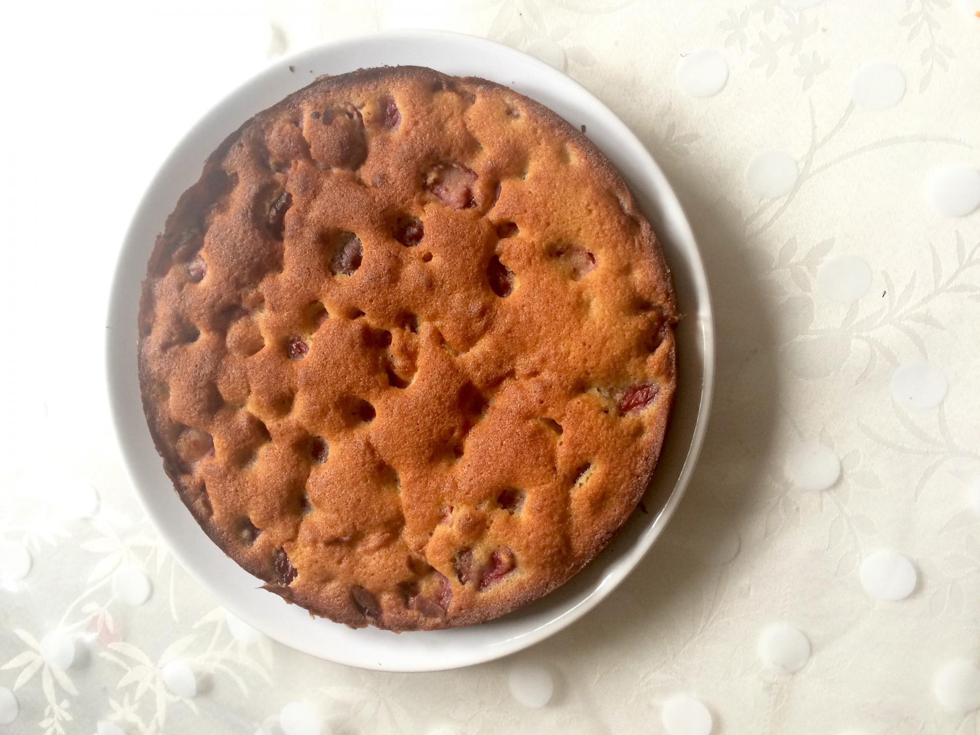 Gateaux moelleux aux cerises