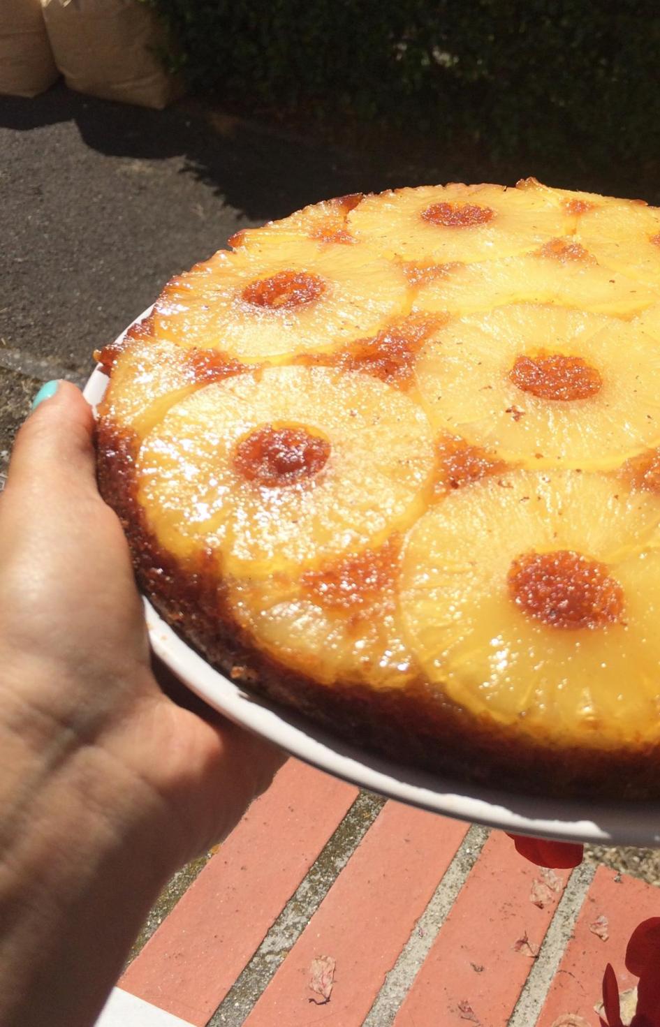 Gateau moelleux à l'ananas