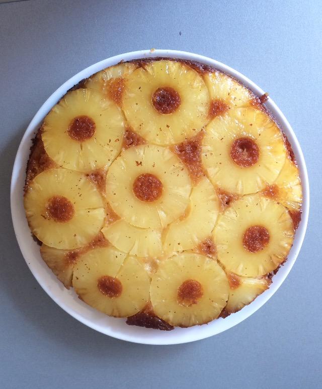 Gateau moelleux à l'ananas