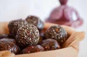 Bouchées de cacao et noix de coco (Bliss Ball)