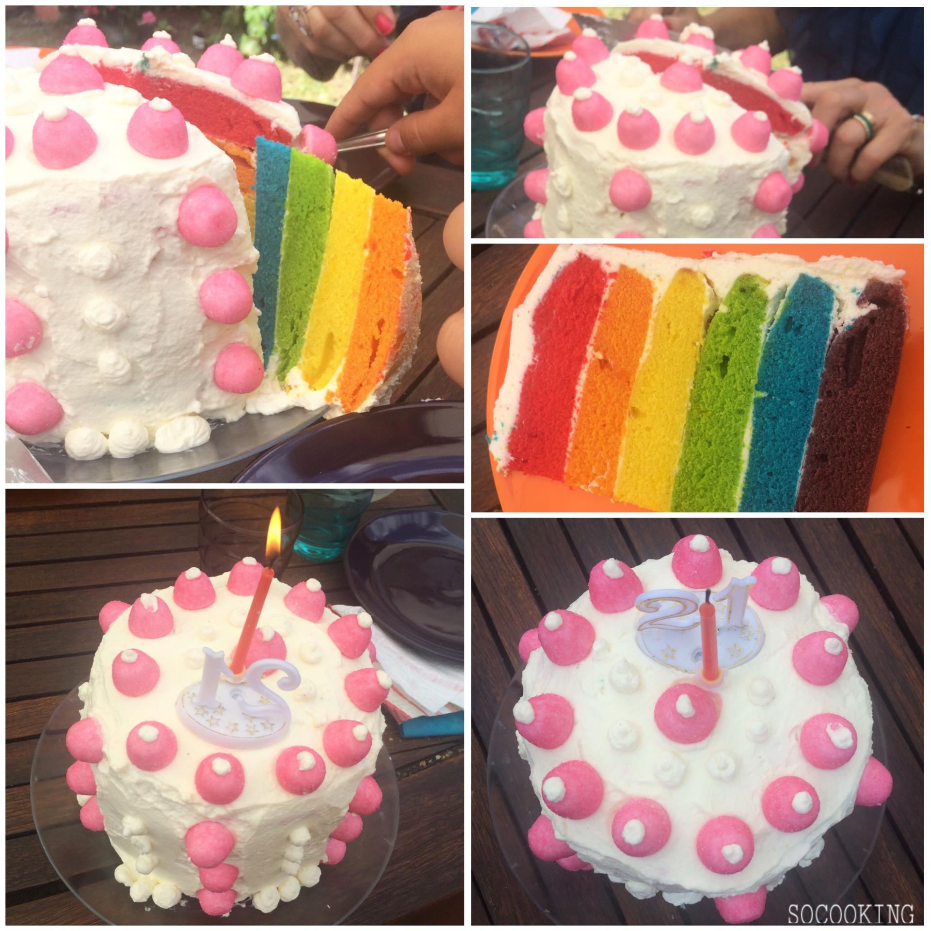 Rainbow Cake