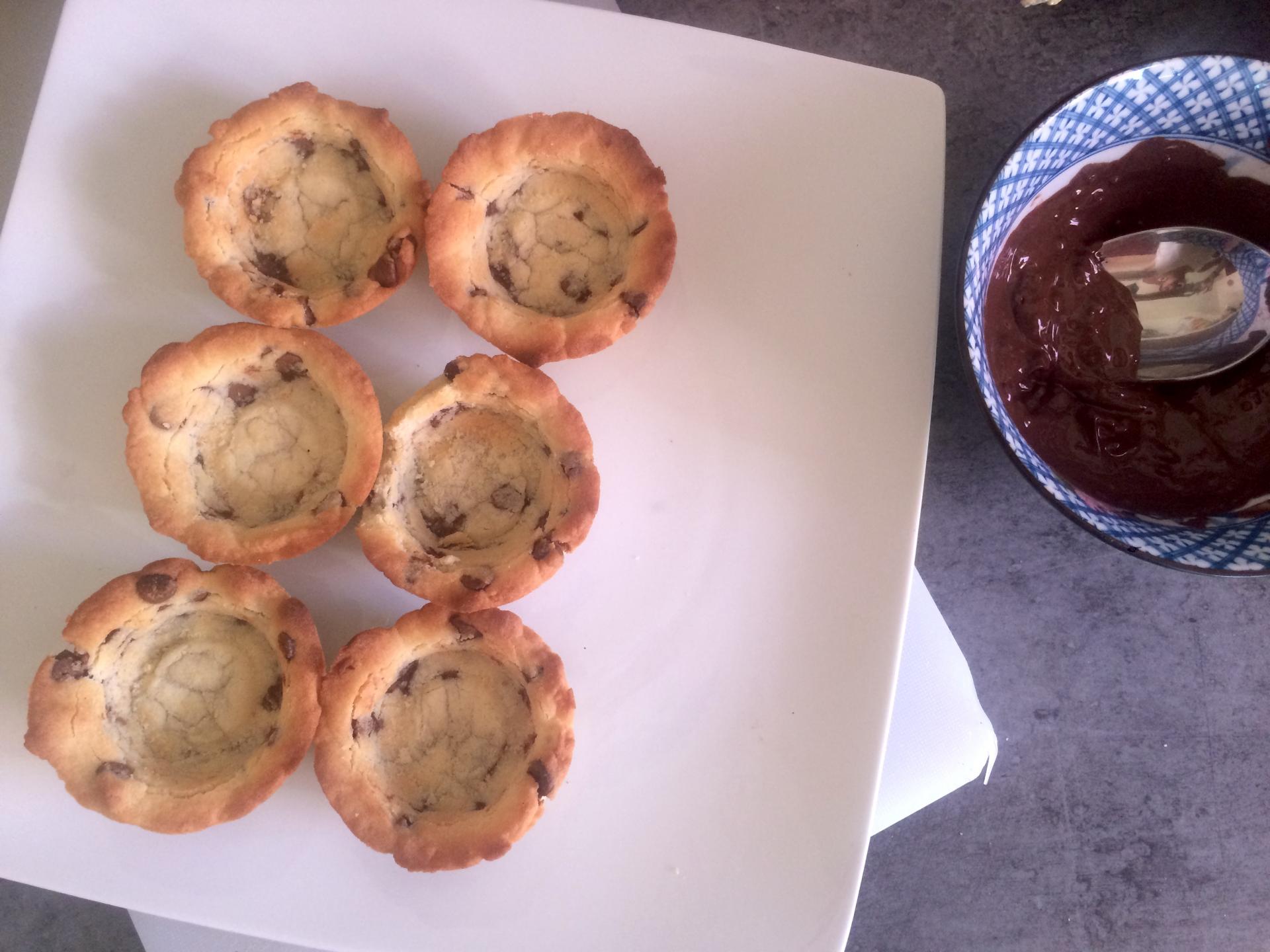 Cookie shot au chocolat