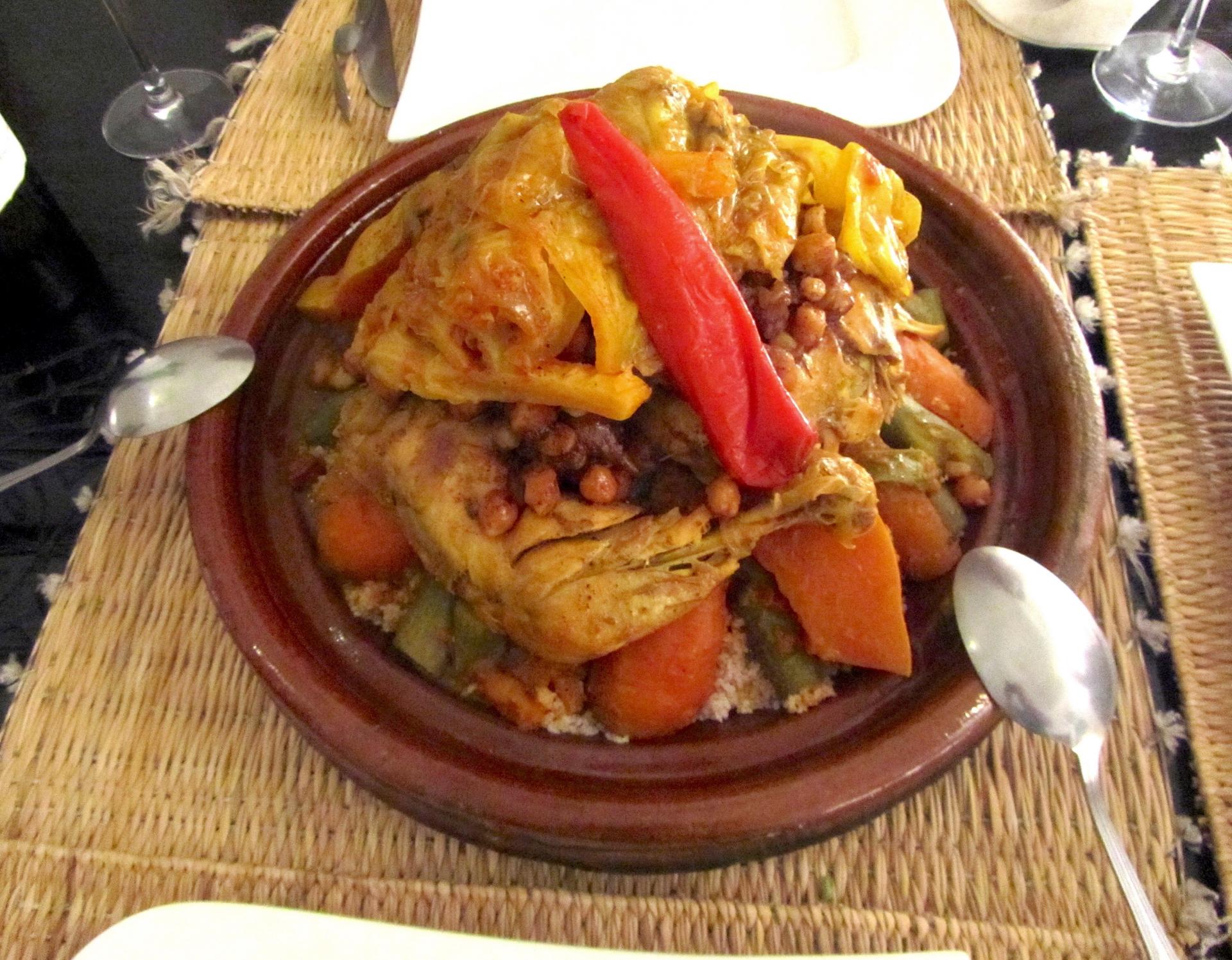 Couscous royal marocain