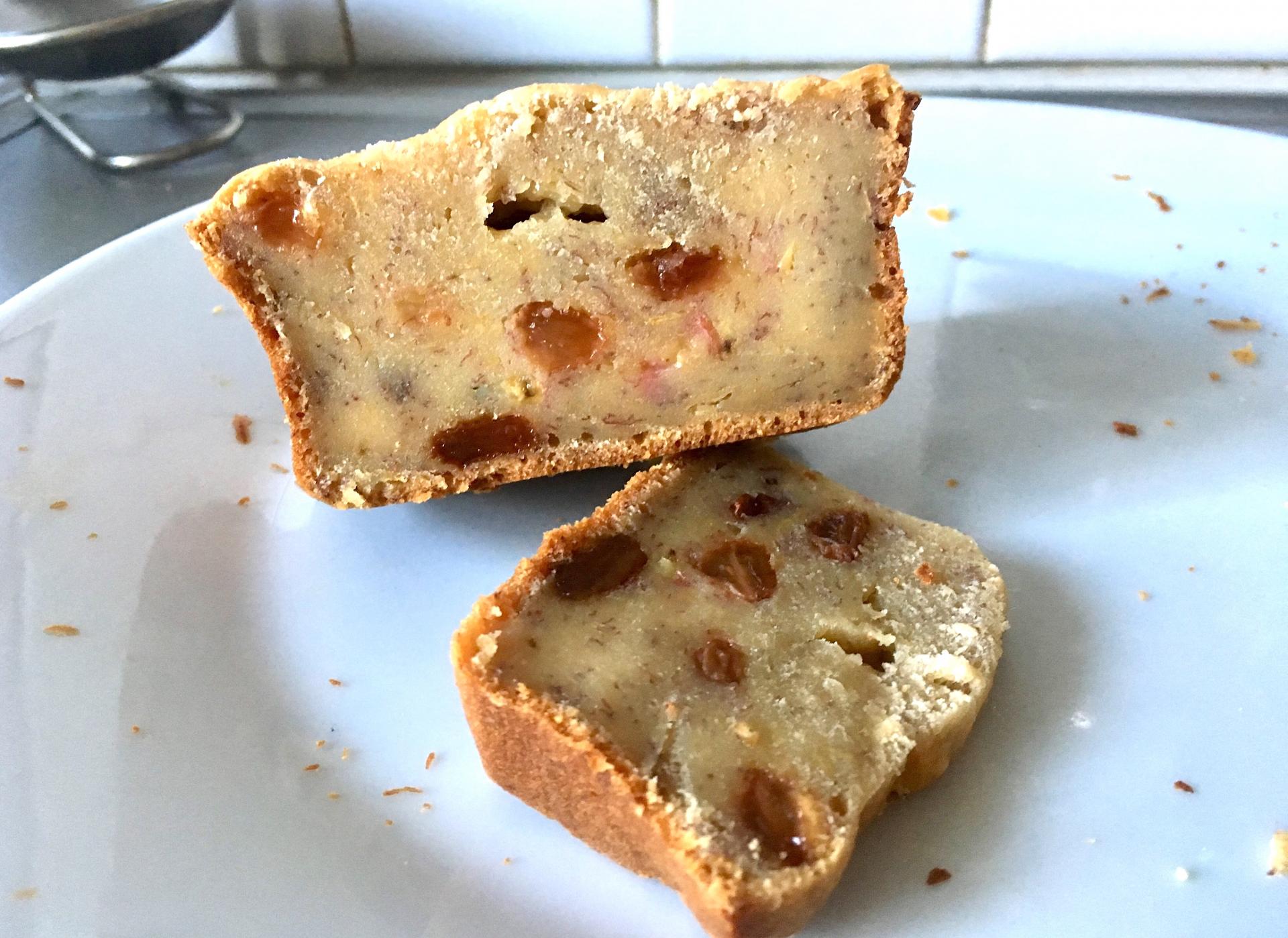 Banana bread aux raisins secs