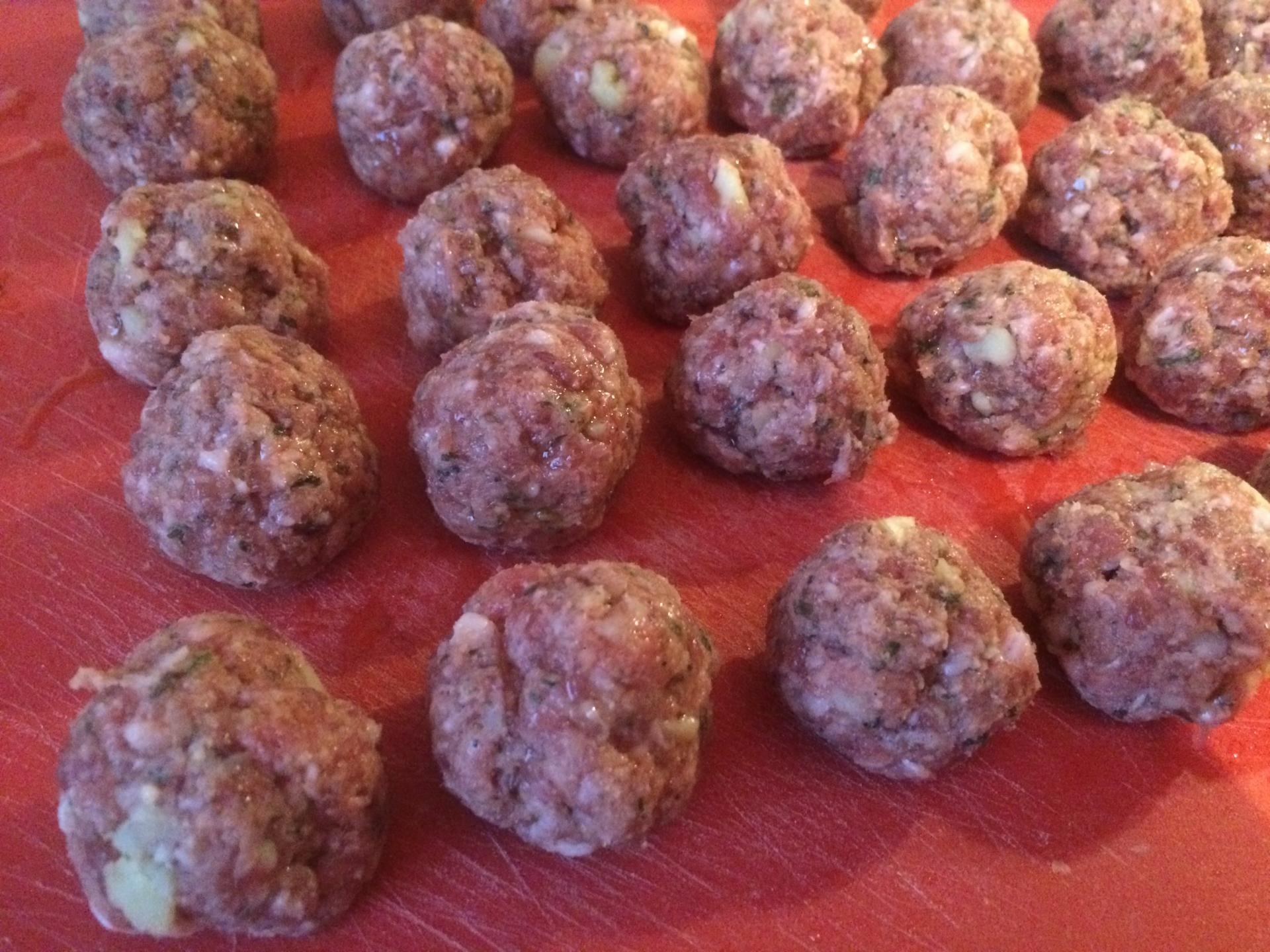 boulettes onctueuses à la sauce tomate