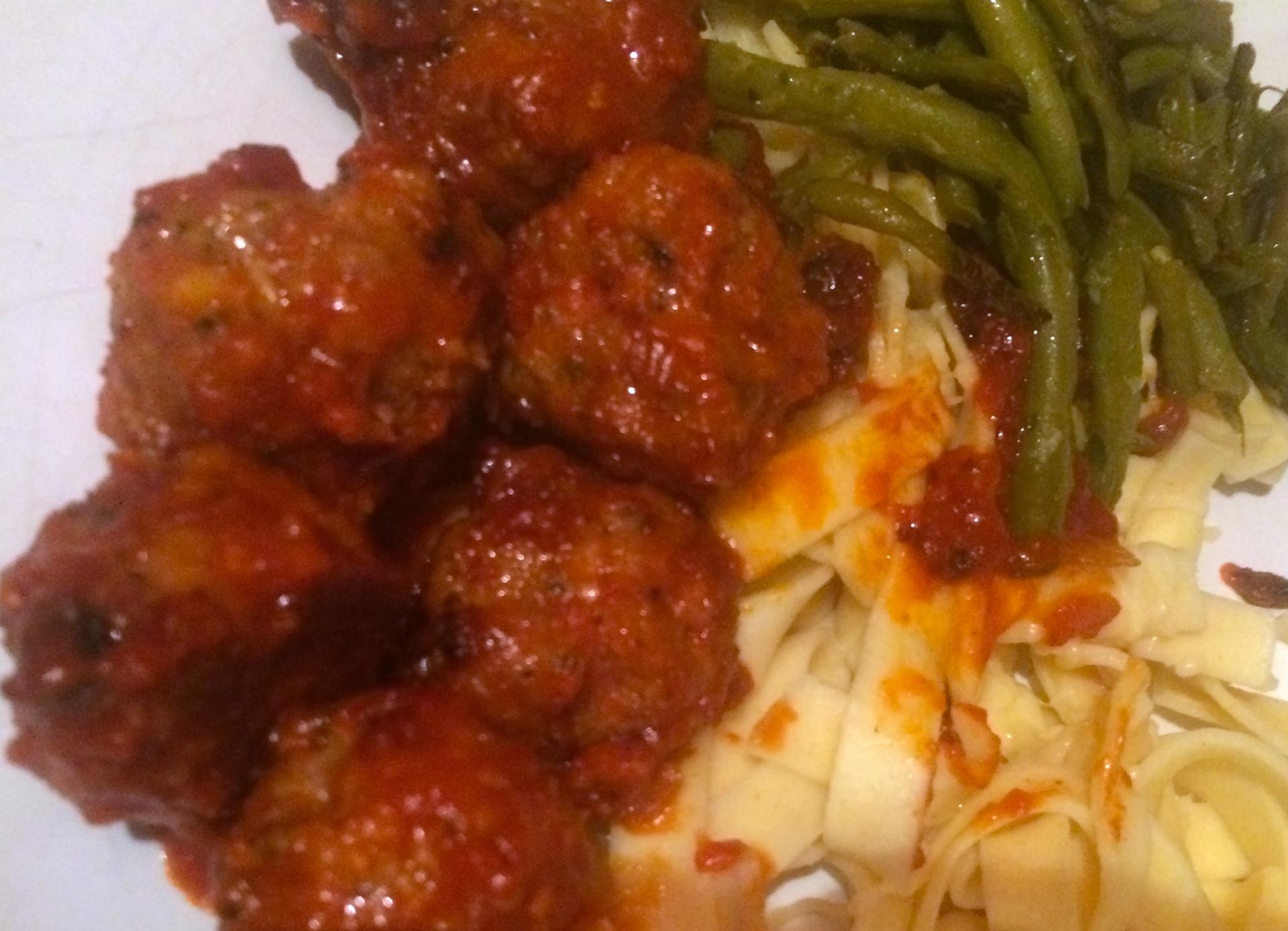 boulettes onctueuses à la sauce tomate