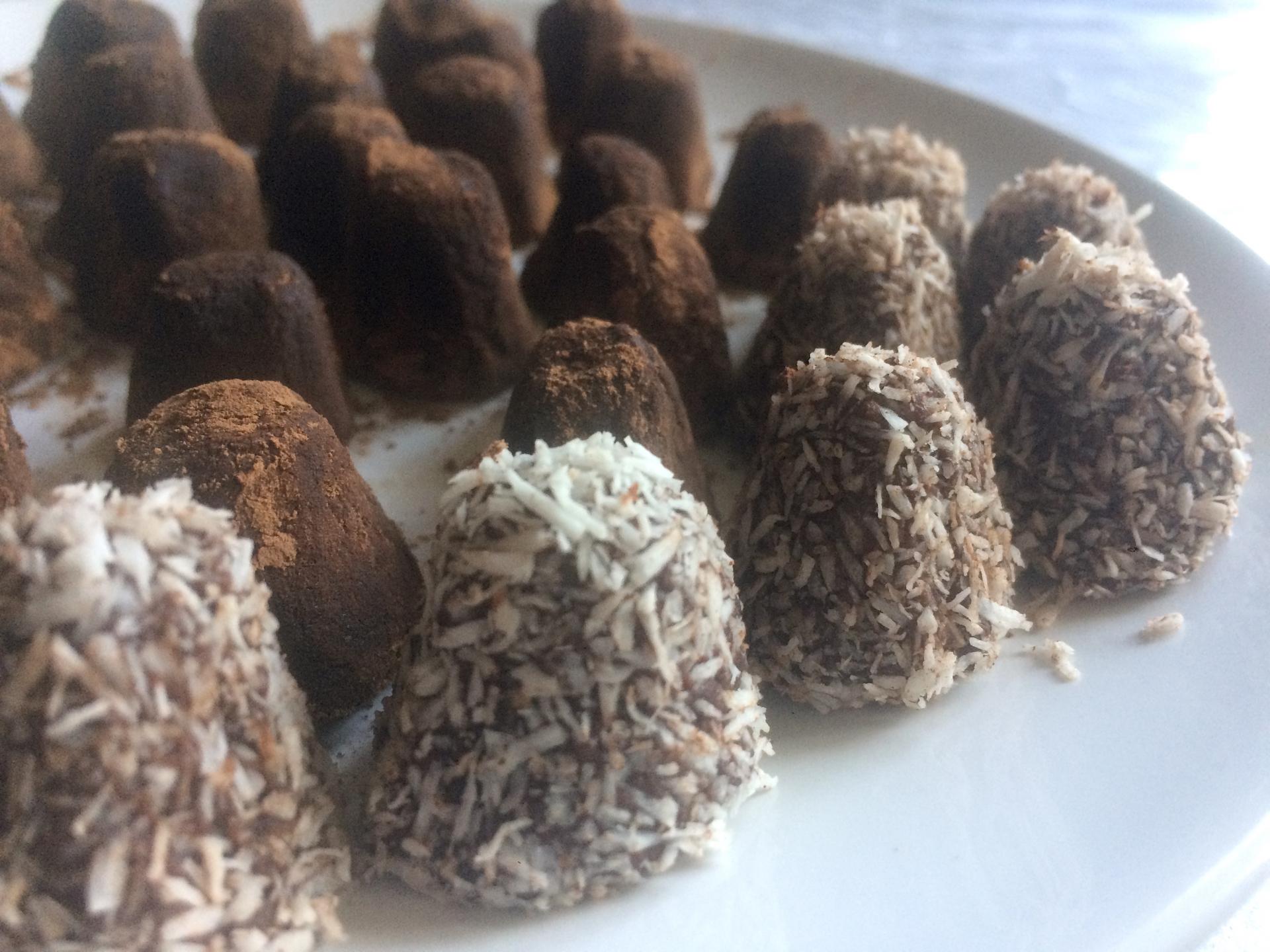 Truffes au chocolat