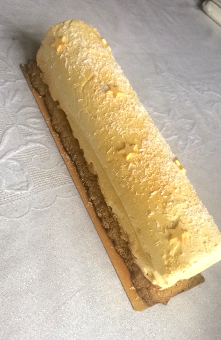 Bûche ananas et coco