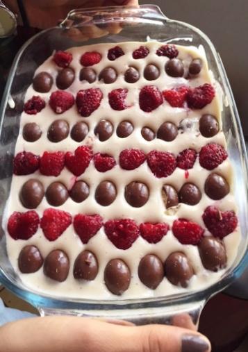 Tiramisu revisité Chocobon Framboise