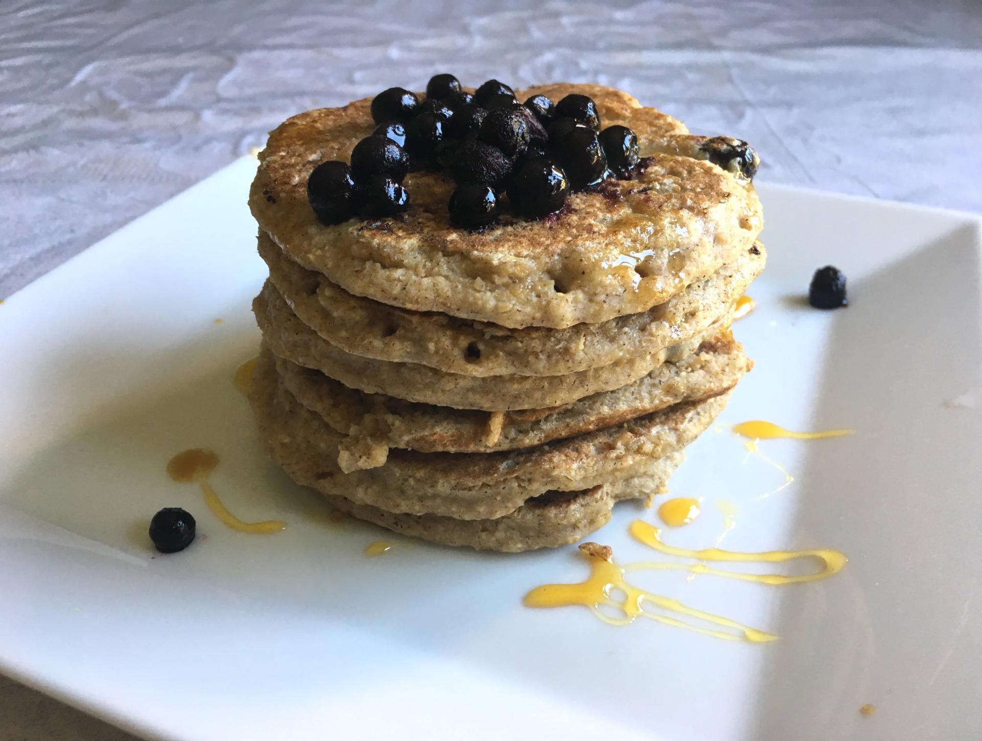 Pancakes vegan healthy 3 min