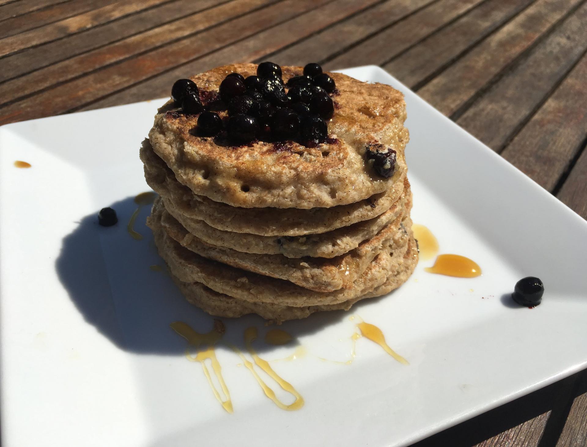 Pancakes vegan healthy 7 min