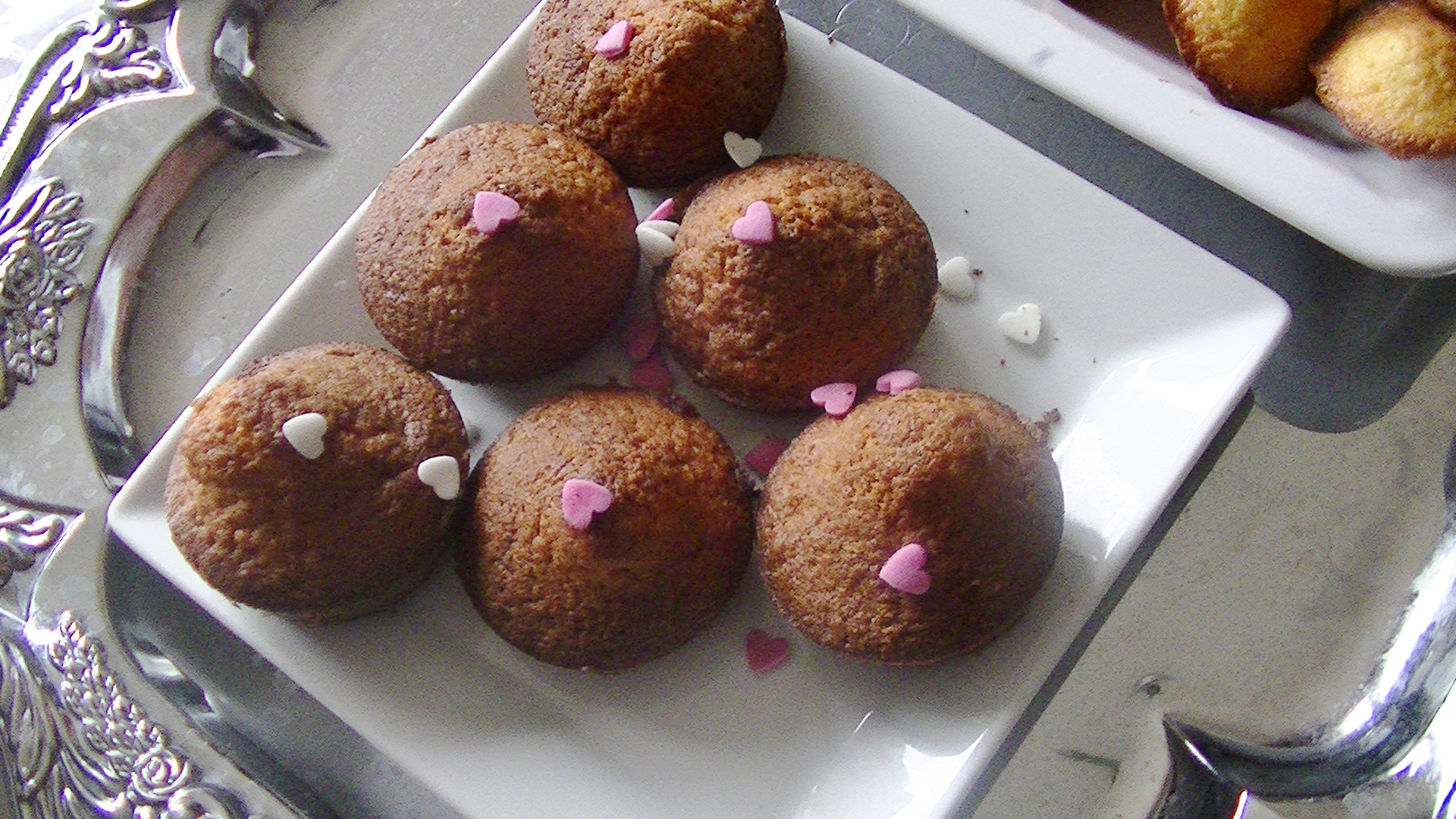 Madeleines et cupcakes