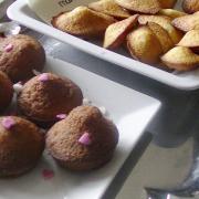 Madeleines et cupcakes